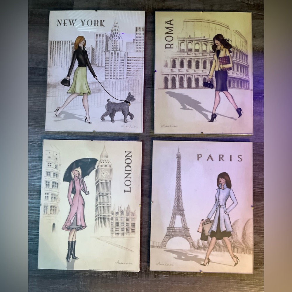 12x16 Andrea Labiberte Fashion Travel Prints